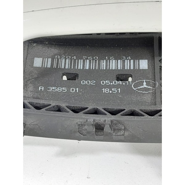 Macaneta Externa Mercedes C180 C200 D D 08/14 A2047601634 Branco Dianteira