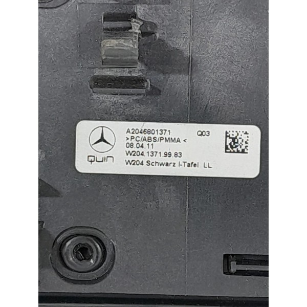 Moldura Painel Mercedes C180 2011/2014 A2046801371