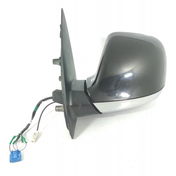 Retrovisor Amarok Esquerdo Retratil 2010/2022 Orig Cromo Det