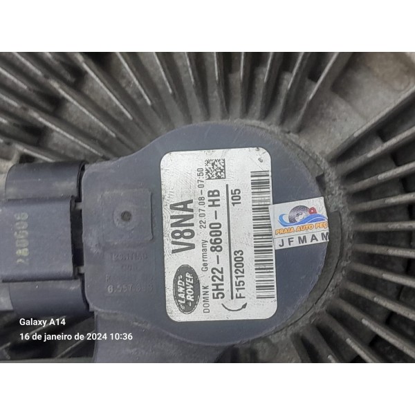 Polia Viscosa Range Rover Sport V8 Diesel Ventoinha 2010 Det