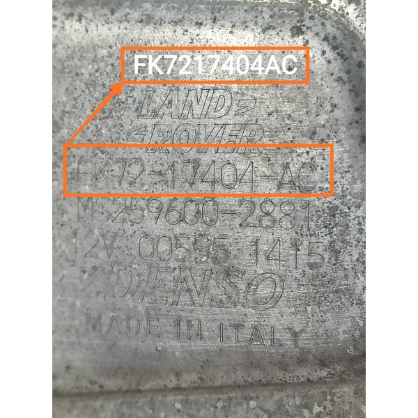 Motor Limpador Discovery Sport 2011/2019 Fk7217404ac