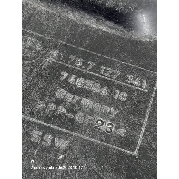 Protetor Assoalho Bmw 118 120 130 Traseiro E 51757127361