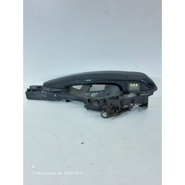Macaneta Extern Bmw 118 120i 130 Traseira Esq 2004/2010 Preto Traseira