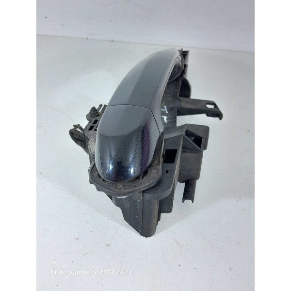 Macaneta Extern Bmw 118 120i 130 Traseira Esq 2004/2010 Preto Traseira