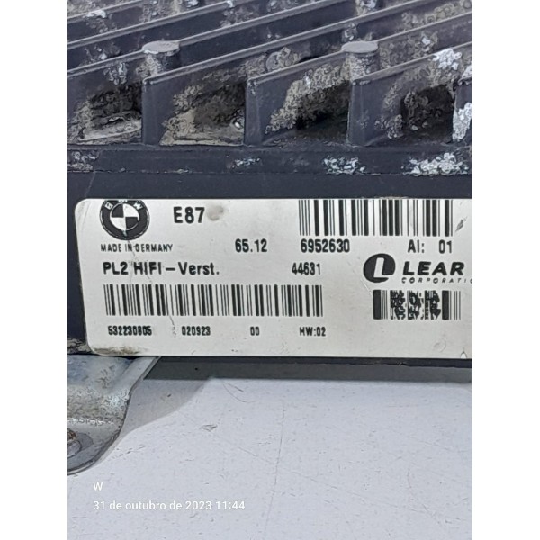 Modulo Amplificador Som Bmw 118 120i 320 2004/2014 6952630