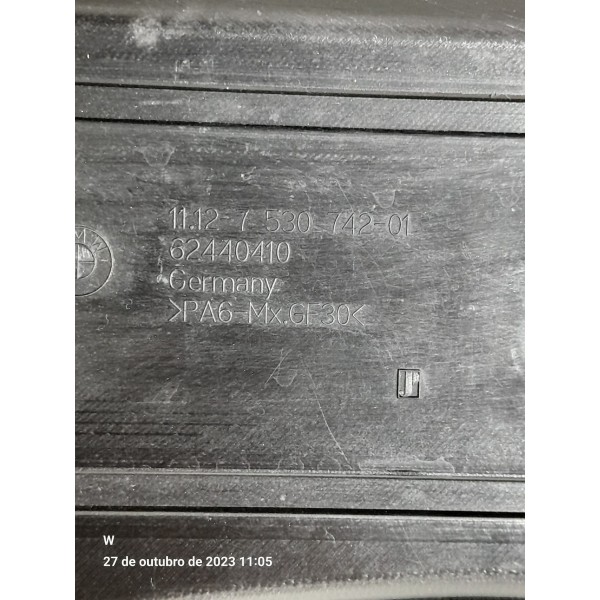 Capa Cobertura Motor Bmw 118 120i 320 2005/2010 62440410