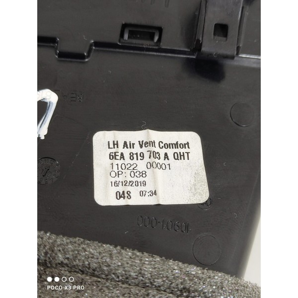 Difusor Ar Vw Polo Virtus Esquerdo 2018/2024 6ea819703a