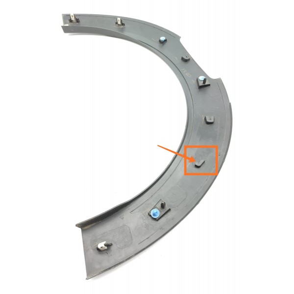 Moldura Lateral Cactus Traseira Esq 2018/2024 Det 98222040xt Preto