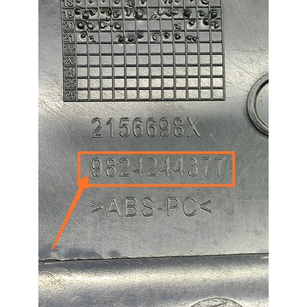 Moldura Alavanca Cambio Cactus 2018/24 9824244377