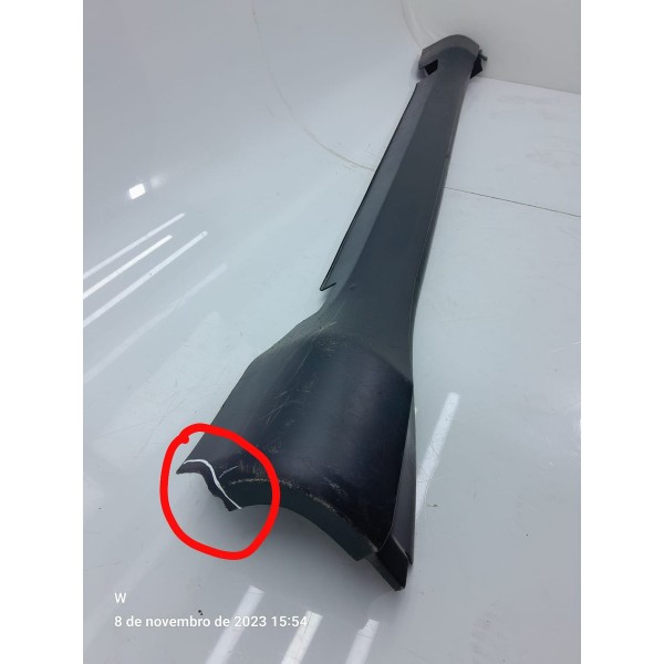 Spoiler Lateral Compass Esquerdo 2018/2021 Det 53282571 Preto