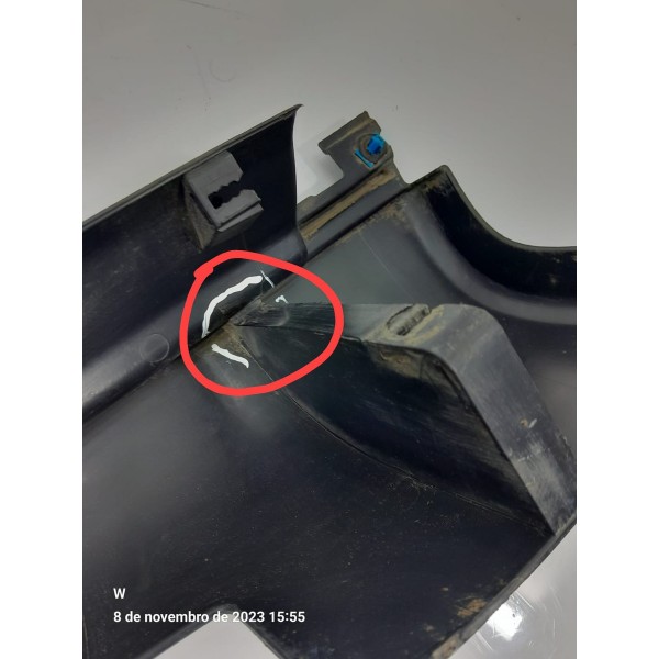 Spoiler Lateral Compass Esquerdo 2018/2021 Det 53282571 Preto