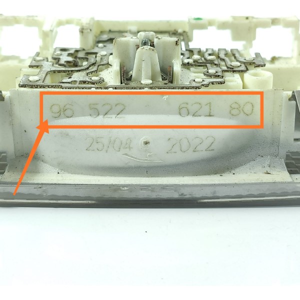 Luz Teto Cactus Peugeot E Citroen 2018/2024 9652262180