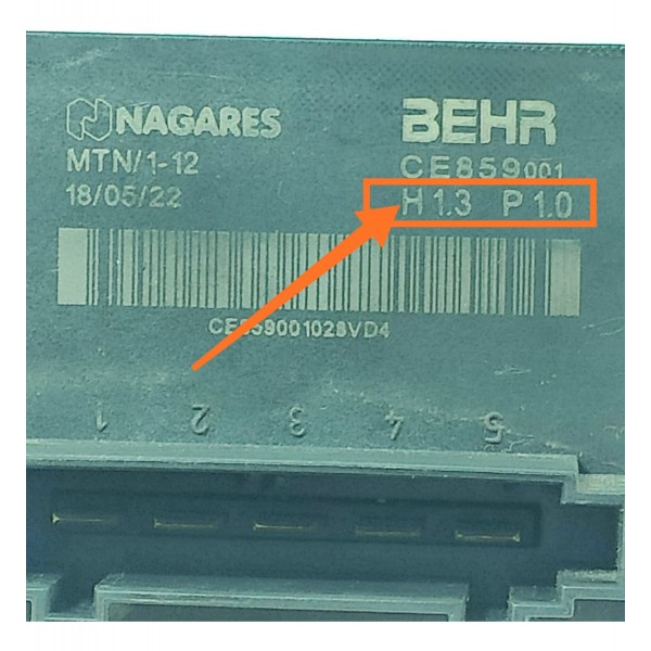 Resistencia Ar Condi Cactus Peugeot 2008 208 2023 H13p10