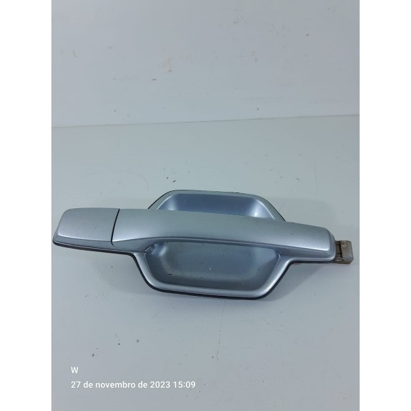 Macaneta Externa Pajero Full Traseira Direita 2006/2016 Prateado