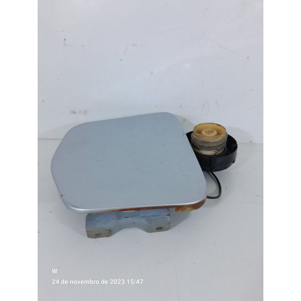 Portinhola Tanque Combustivel Pajero Full 2006/2018 Orig Prateado 2009