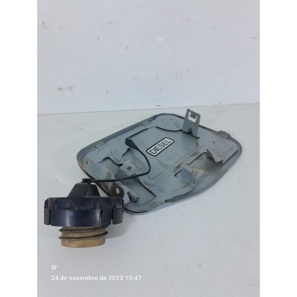 Portinhola Tanque Combustivel Pajero Full 2006/2018 Orig Prateado 2009