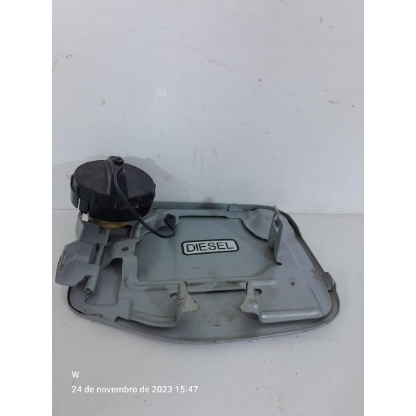 Portinhola Tanque Combustivel Pajero Full 2006/2018 Orig Prateado 2009