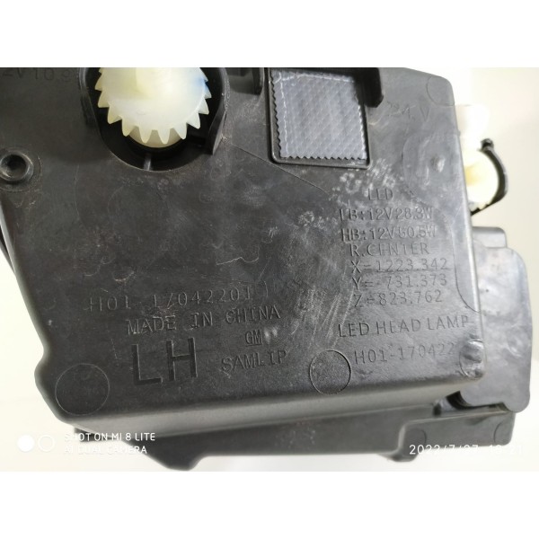 Farol Tracker Premier Esquerdo  Full Led 2020/2024 Compl