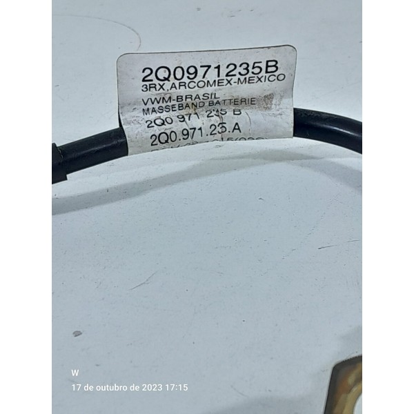 Cabo Terminal Bateria Negativonivus Virtus Tcross 2q0971235b