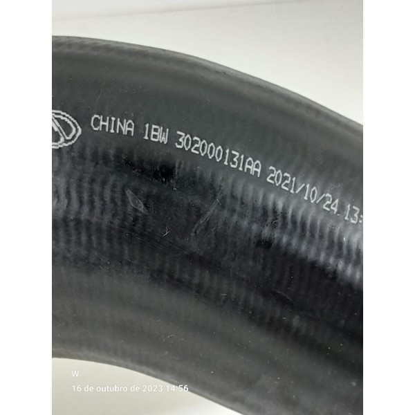 Mangueira Intercooler Tiggo 7 E 8 2019/2024 302000131aa Preto
