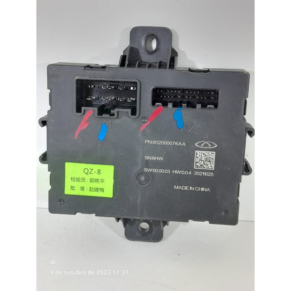 Modulo Conforto Tiggo 8 2019/2024 802000076aa