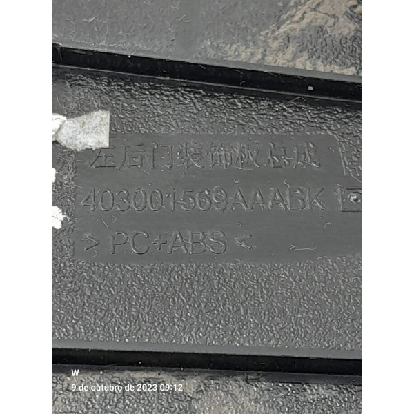 Acabamento Forro Porta Tiggo 8 Traseiro E 2019/24 403001569
