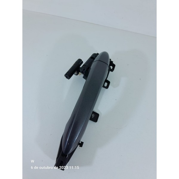 Macaneta Porta Tiggo 8 Traseira Esquerda 2019/2023 Orignal Preto Traseira