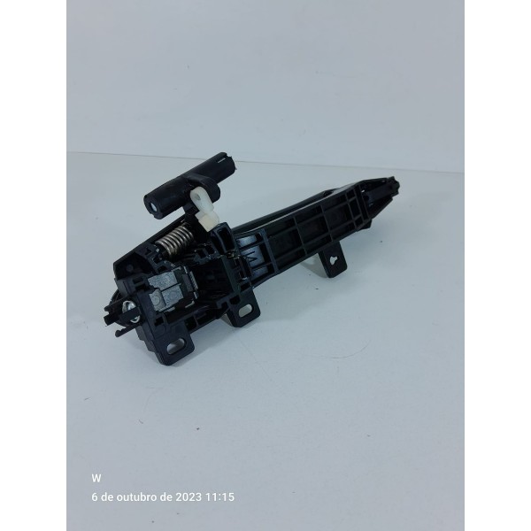 Macaneta Porta Tiggo 8 Traseira Esquerda 2019/2023 Orignal Preto Traseira