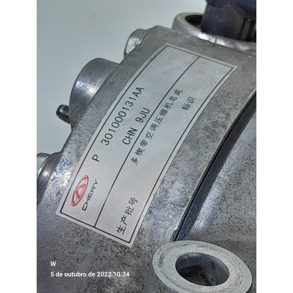 Compressor Ar Condicionado Tiggo 8 2019/2023 301000131a