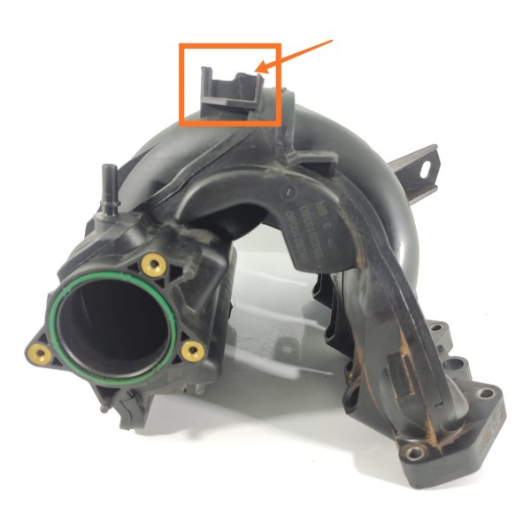Coletor Admissao Cactus Peugeot 208 2020/2024 9828210380 Det