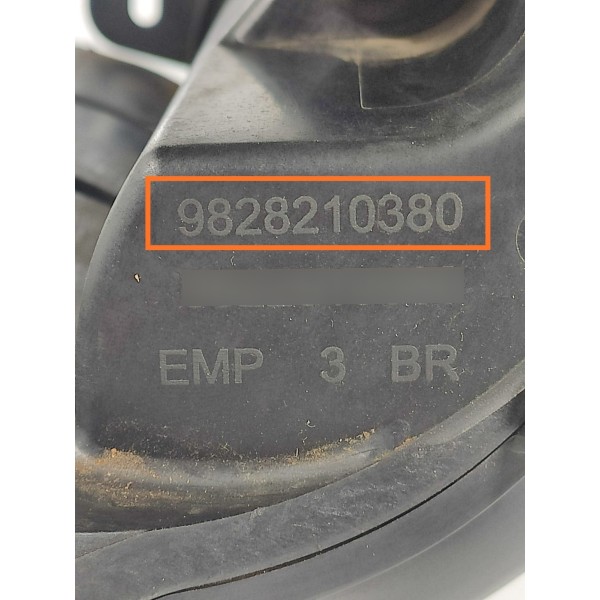 Coletor Admissao Cactus Peugeot 208 2020/2024 9828210380 Det