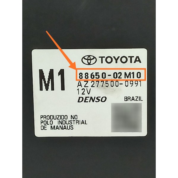 Modulo Ar Condicionado Corolla 2020/2024 886502m10