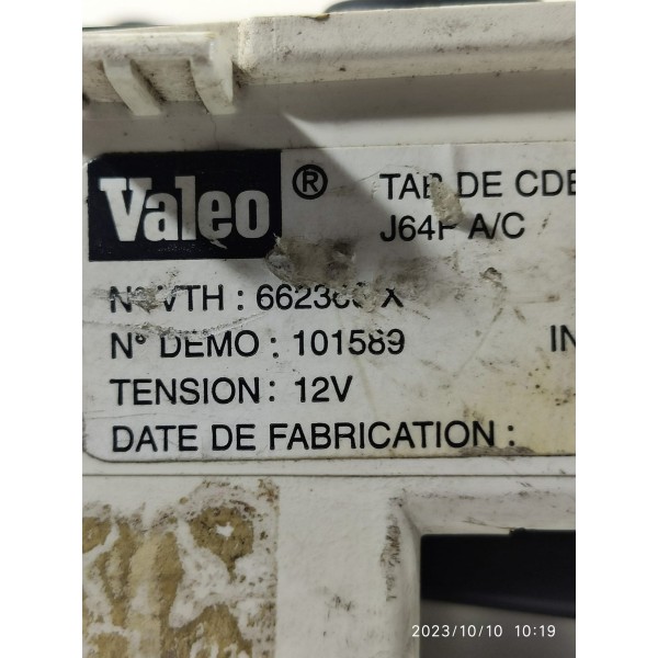 Comando Ar Condicionado Scenic 2000 2002 2003 662366x