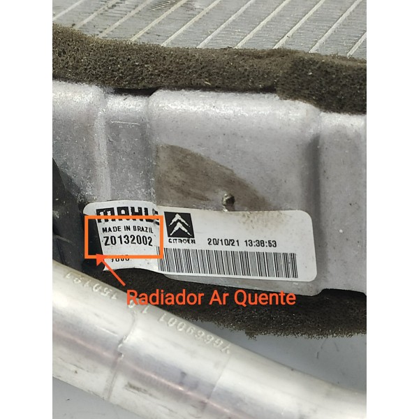 Radiador Ar Quente C4 Cactus C3 Aircross Z0132002 /39432