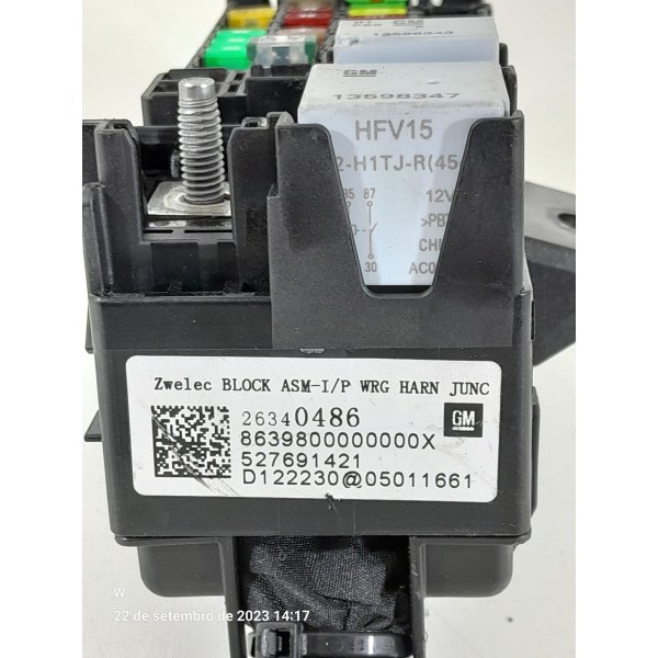 Caixa Fusivel Onix 1.0 Turbo 2020/2025 263404