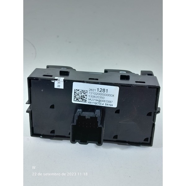 Botao Vidro Onix Tracker Dianteiro Esq 2020/2025 26211281