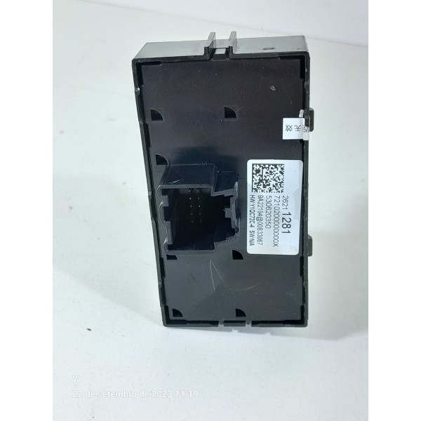 Botao Vidro Onix Tracker Dianteiro Esq 2020/2025 26211281