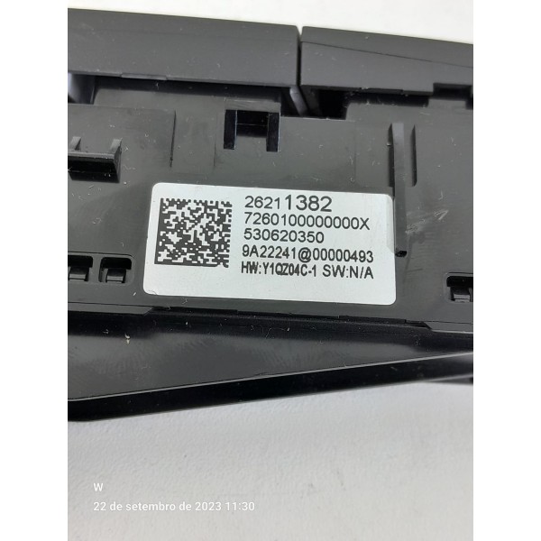 Botao Alerta Trava Onix 1.0 Turbo 2020/2025 26211382