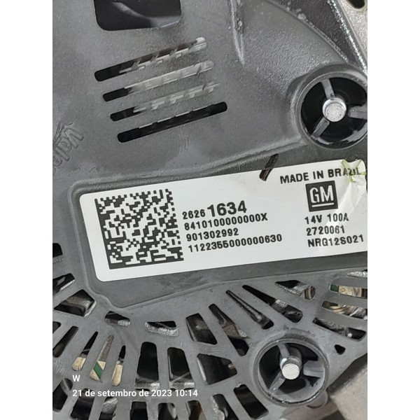 Alternador Onix Tracker Turbo 2020/2025 26261634