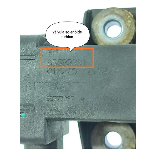 Valvula Solenoide Turbo Tracker Onix 2020/24 55599331