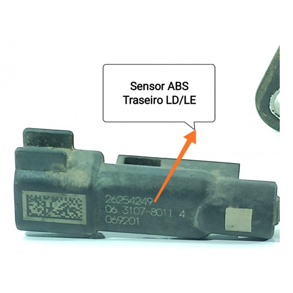 Sensor Rotacao Abs Onix Tracker Tras 2020/24 26254249 /39405