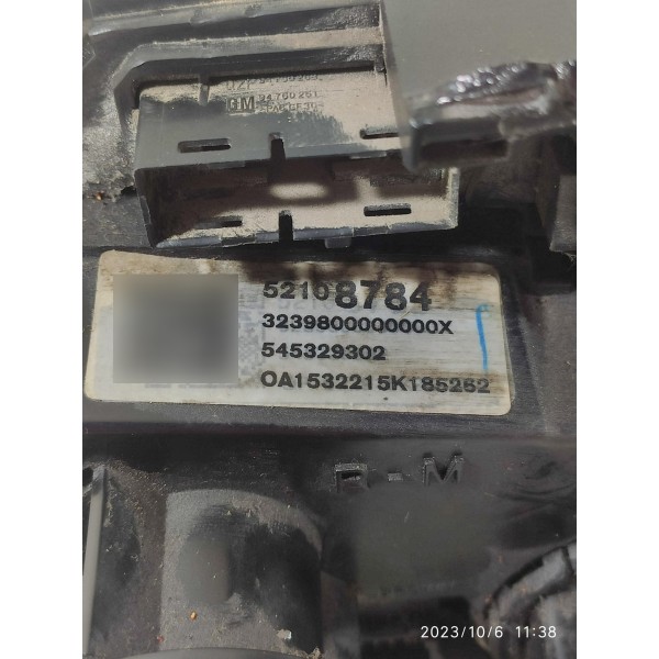 Comando Ar Condicionado Onix 2012 2014 2019 Det 52108784