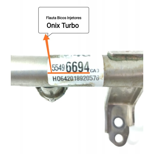 Flauta Injecao Onix Tracker Turbo 2020/2024 55496694