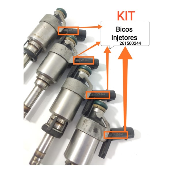 Kit Bicos Audi A4 A5 Q5 Golf Gti 2011/2019 261500244