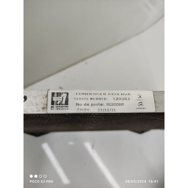 Kit Radiador Peugeot 2008 208 2018/2024 9828083680