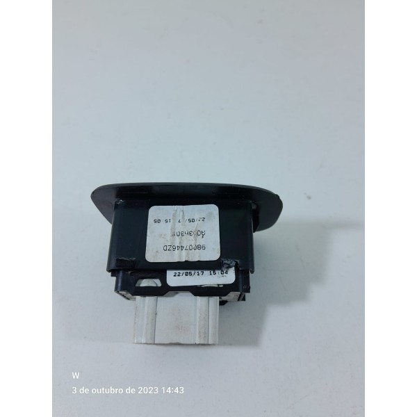 Botao Vidro Peugeot 2008 208 Traseiro 2020/2024 98007446