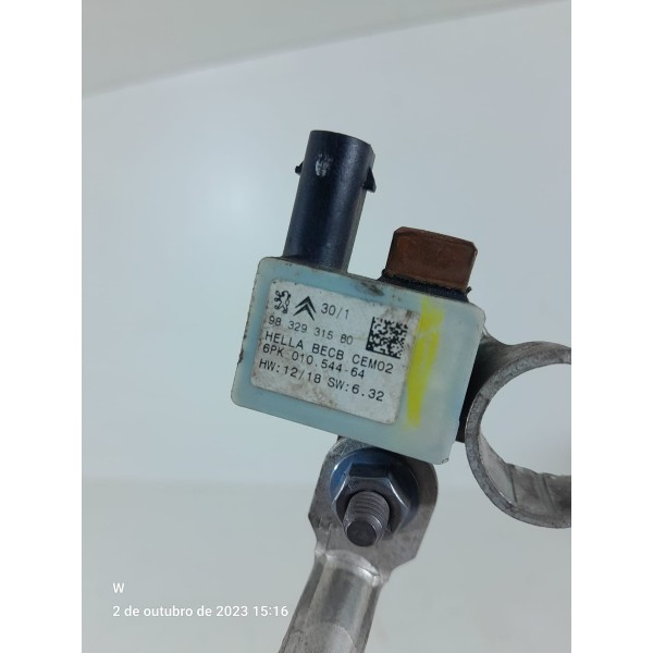 Terminal Bateria Neg Peugeot 2008 208 2018/2024 9832931580