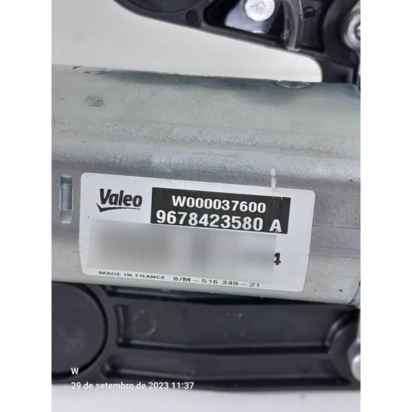Motor Limpador Peugeot 2008 Traseira 2016 A 2024 9678423580