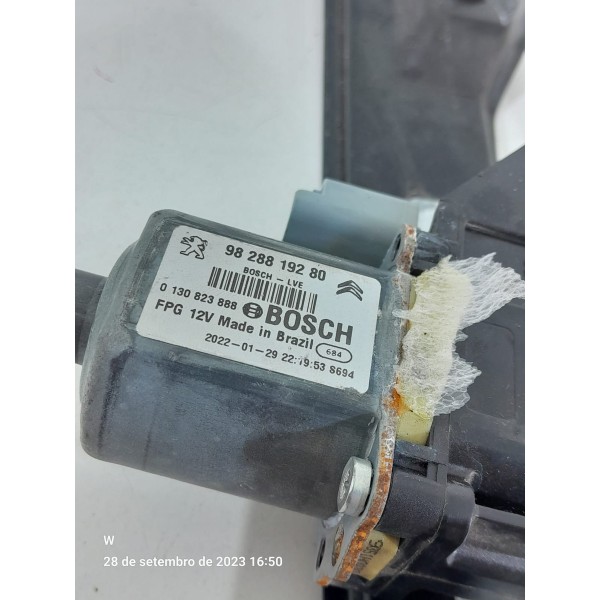 Maquina Vidro Peugeot 2008 Dianteira Di 2018/2024 9828819280