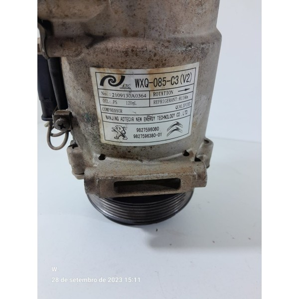 Compressor Ar Peugeot 2008 208 Cactus 2018/2024 9827596080